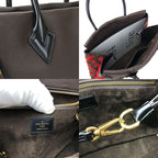 Louis Vuitton Tote W PM Monogram Tuftage Red Logo — view 7