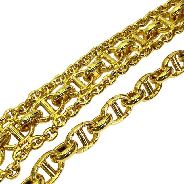 Christian Dior Chain Belt Accessories CD Logo GP — view 5