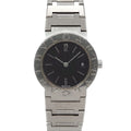 Bvlgari Vintage Watch Date Black Quartz