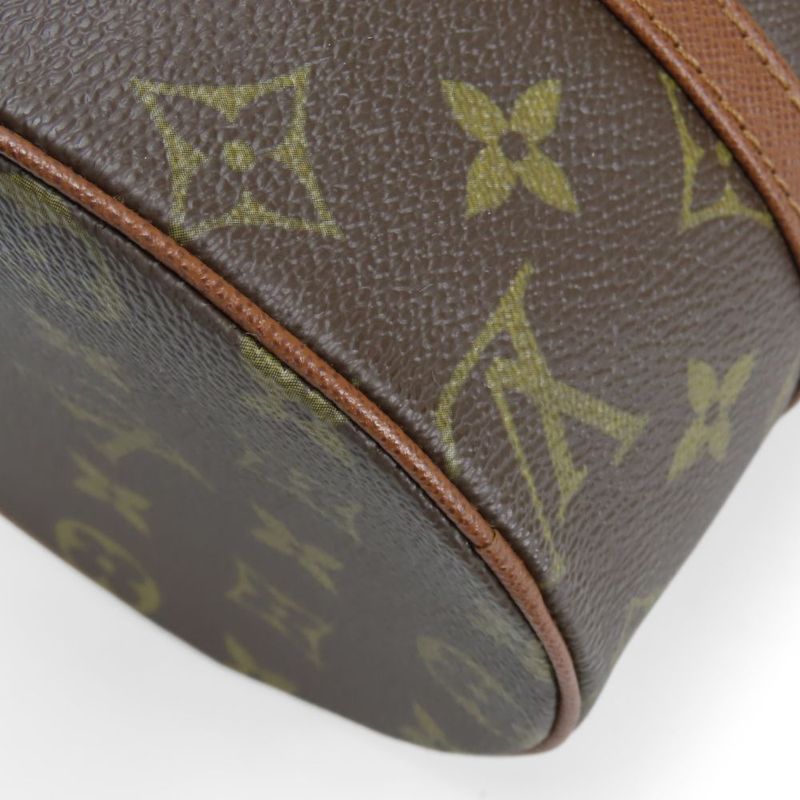 Louis Vuitton Handbag Papillon 26 Monogram Brown Cylindrical — view 5