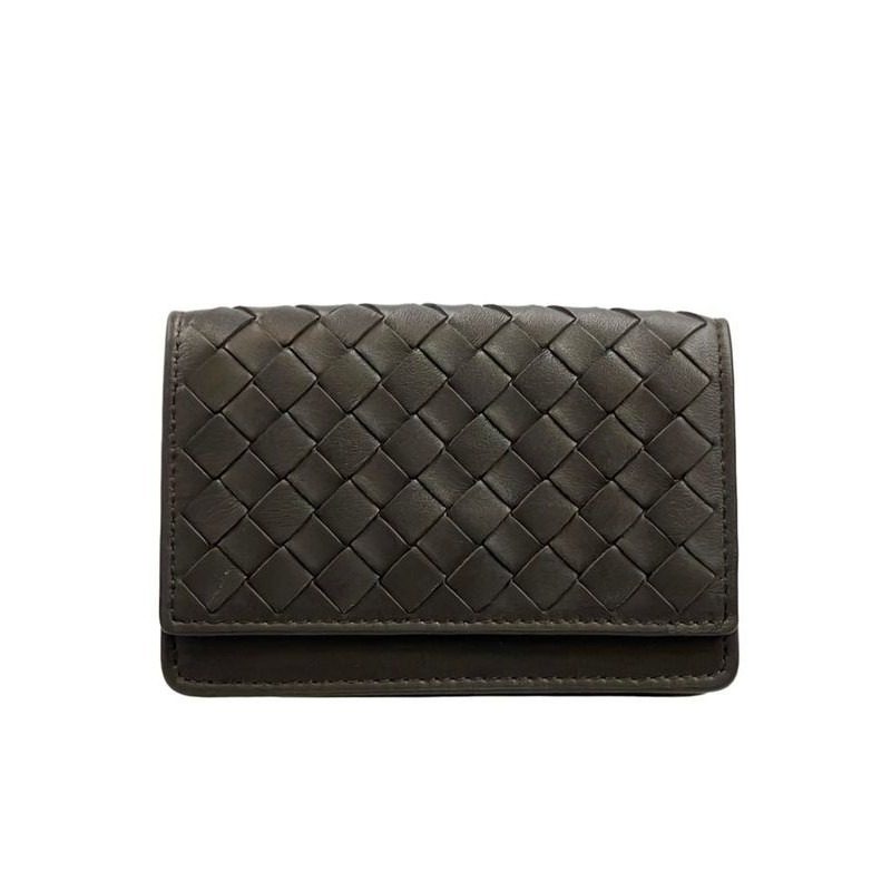 Bottega Veneta Card Case Business Holder Intrecciato