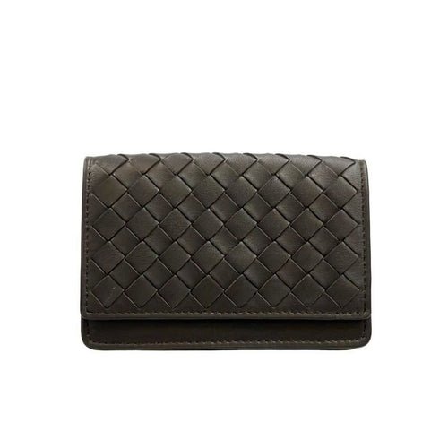 Bottega Veneta Card Case Business Holder Intrecciato
