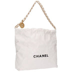 Chanel 22 Shiny Calf Chain Shoulder Bag