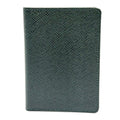 Louis Vuitton Porto 2 Cult Vertical Taiga Leather Dark Green Card Case