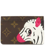 Louis Vuitton Card Case Porte Carte Surple Monogram Canvas Green — view 2