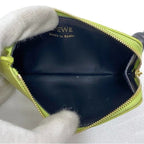 Loewe Coin Card Case Light Green Anise — view 8