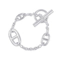 Hermes Bracelet Chaine D'ancre Farandole Silver XS