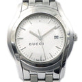 Gucci Watch Class Silver Dial Date SS Quartz Analog