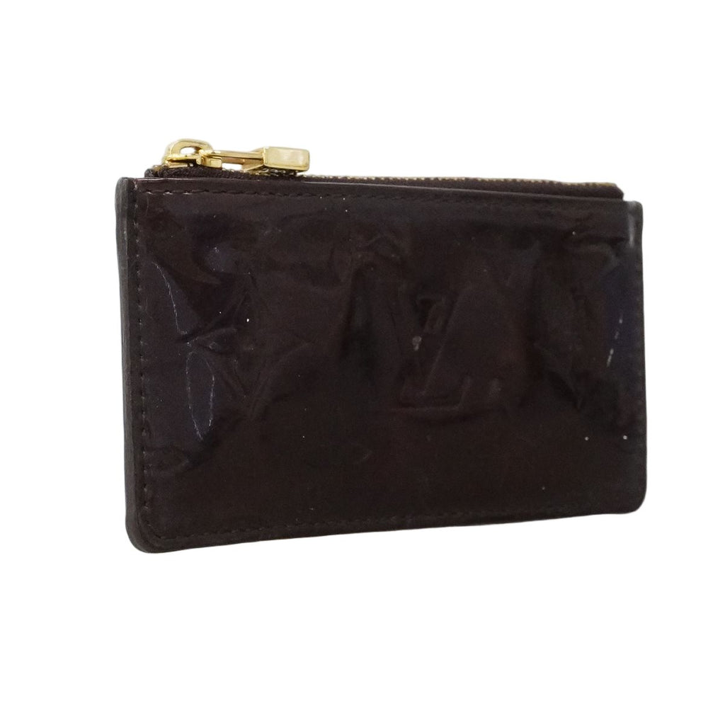 Louis Vuitton Coin Case Vernis Pochette Cles Amaranto — view 2