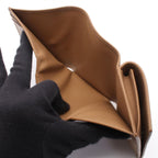 Loewe Trifold Wallet Futurist Cat Mocha Leather — view 6