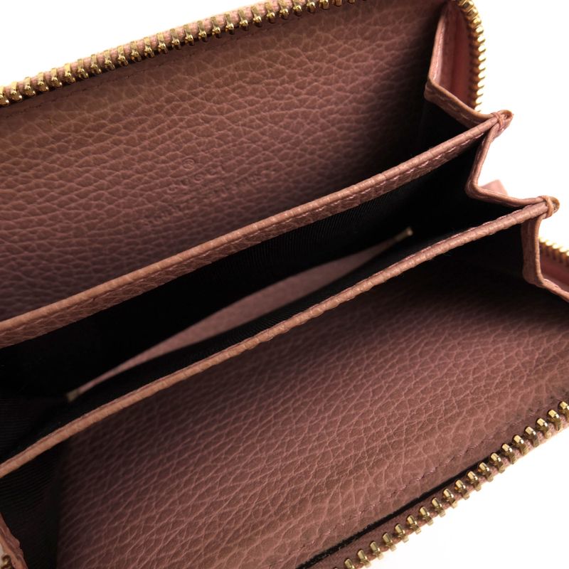 Gucci Wallet Women Leather Pink Swing Coin Case — view 6