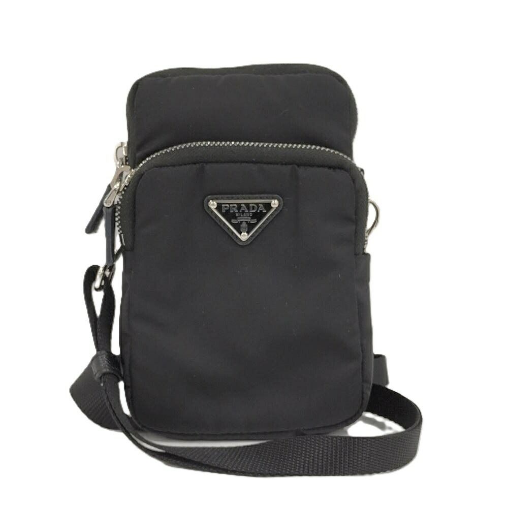 Prada Shoulder Bag Nylon Black