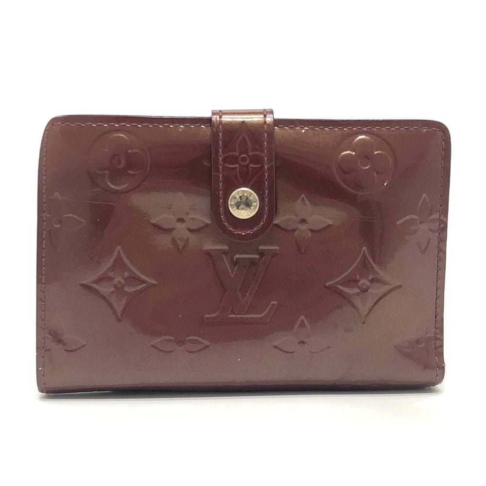 Louis Vuitton Bifold Wallet Portefeuille Monogram Vernis Rouge Fauvist