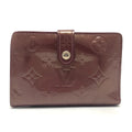 Louis Vuitton Bifold Wallet Portefeuille Monogram Vernis Rouge Fauvist