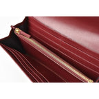 Fendi Wallet Long F IS 8 M0251 A18 B F14 mk Leather Burgundy — view 7