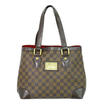 Louis Vuitton Hampstead PM Damier Ebene Tote Bag Handbag Brown — view 2