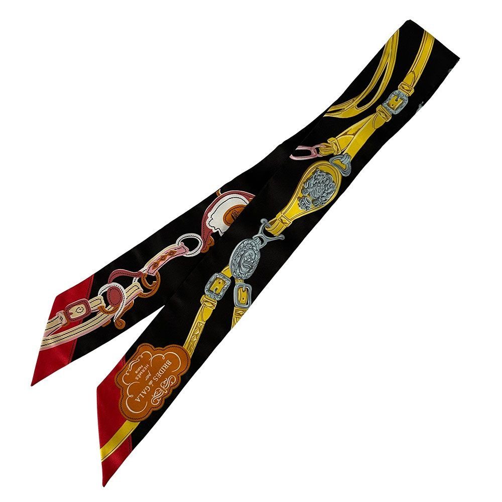 Hermes Scarf Twill Brides de Gala Silk Multicolor Pastel Color Individual Unique