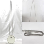 Prada Chain Shoulder Bag White 1 Na003 — view 4