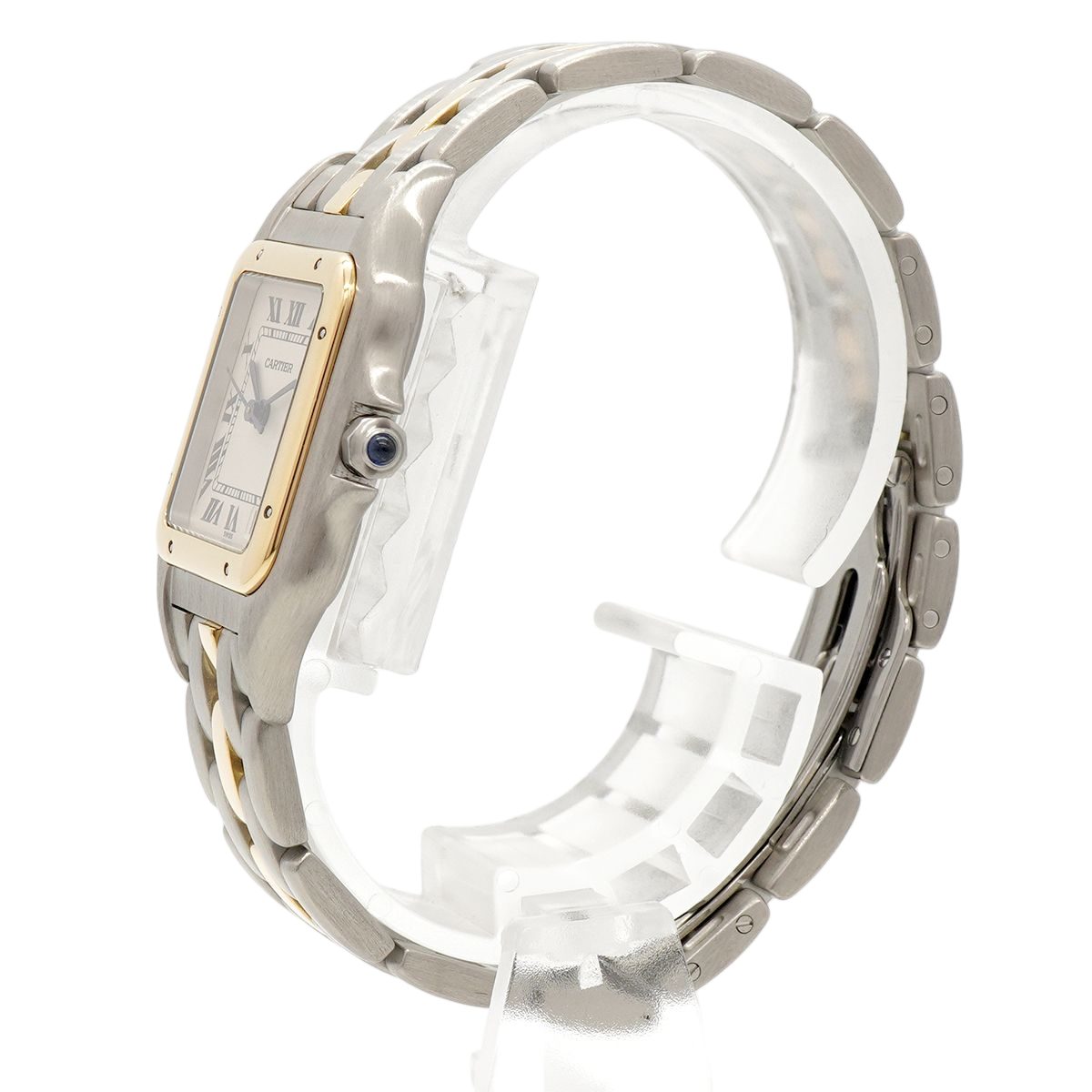 Cartier Panthere MM 1 Row Ivory Dial Watch — view 2