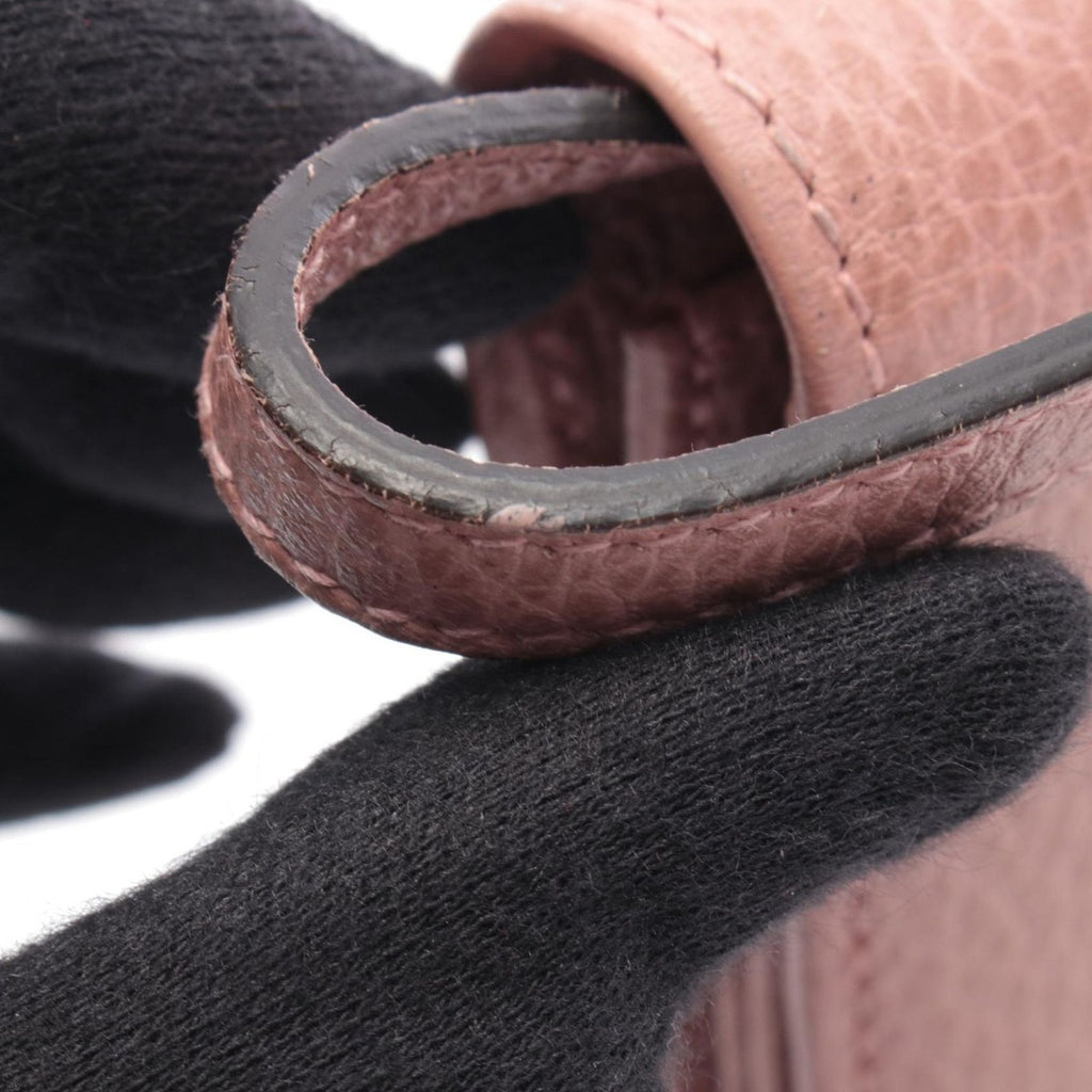 Gucci Shoulder Bag Swing Pink Leather Wallet — view 8