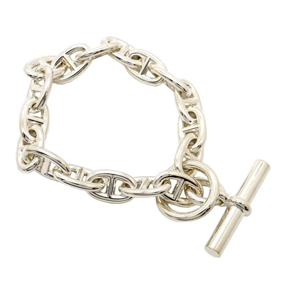 Hermes Bracelet Chaine D'ancre MM 16 Links 925 Sterling Silver — view 2