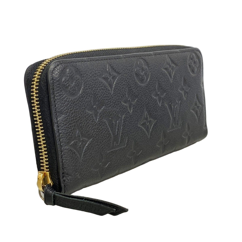 Louis Vuitton Wallet Monogram Empreinte Portefeuille Clemence Noir — view 2