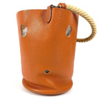 Hermes Shoulder Bag Mangeoir MM Taurillon Cles Mance Orange — view 3