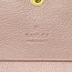 Gucci GG Supreme Bifold Card Case Wallet Pink Ice Cream — view 4