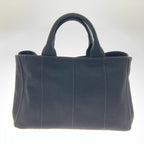 Prada Canapa 2-Way Tote Bag 1 Bg642 Black — view 4