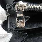 Louis Vuitton Long Wallet Taiga Zippy XL Noir Black RFID — view 9
