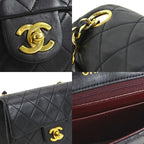Chanel Shoulder Lambskin Black Bag — view 9