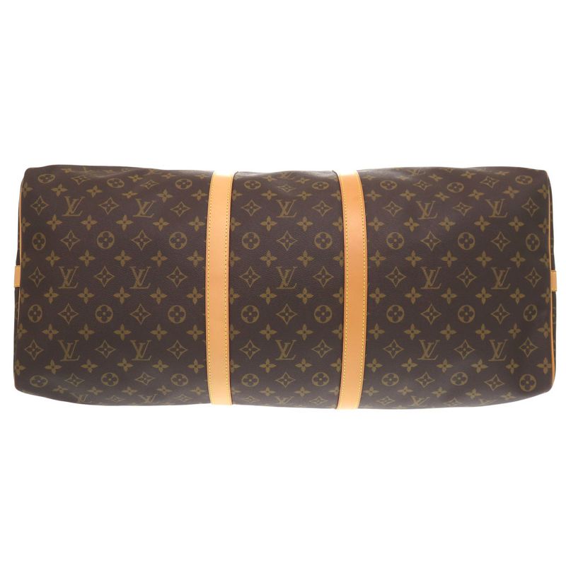 Louis Vuitton Keepall Bandouliere 60 Monogram Boston Bag 1242 — view 3