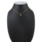 Christian Dior Necklace Metal Gold Plated Accessories CD Logo — view 9