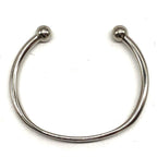 Louis Vuitton Jonk Monogram Bangle Bracelet Accessory Silver — view 7