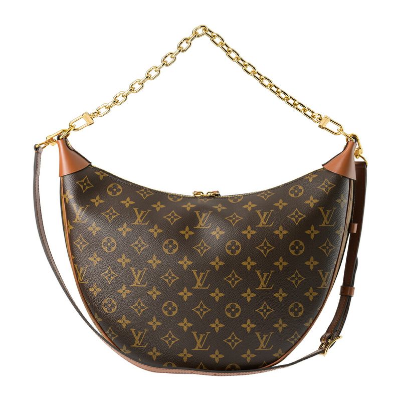 Louis Vuitton Handbag Loop Hobo Brown — view 2