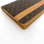 Celine Bifold Long Wallet Brown Macadam — view 6