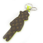 Louis Vuitton Key Holder Porte Cles Scarecrow Mp2922 Leather Monogram Yellow — view 2