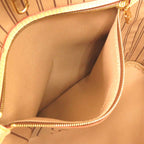 Louis Vuitton Current New Shape Neverfull MM Monogram Rose Beige Tote — view 8