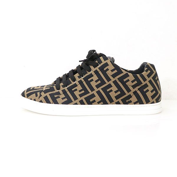 Fendi Technical Fabric Low Top 7 E1258 Sneakers Shoes Size 8 — view 4