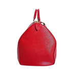 Louis Vuitton Epi Travel Bag Keepall 55 Boston Red — view 4