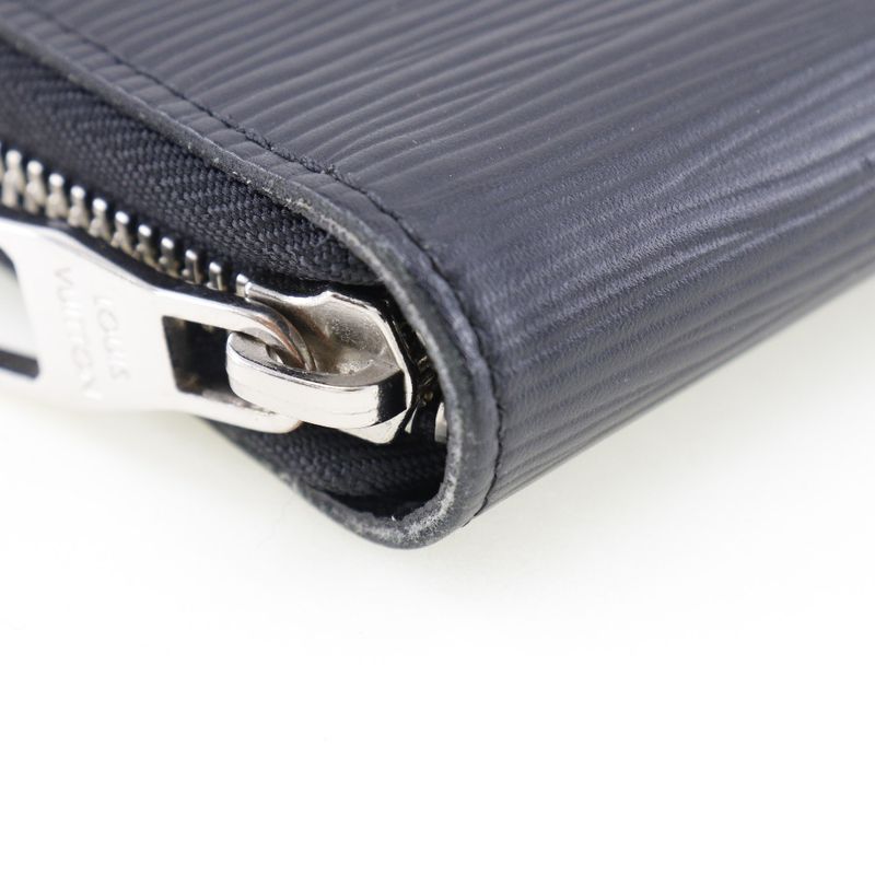 Louis Vuitton Zippy Organizer Epi Leather Noir Black Ca2136 Long — view 4