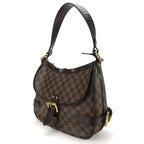 Louis Vuitton Handbag Highbury Damier Canvas Brown Gold Hardware — view 2