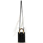 Fendi 2-Way Bag Sunshine Mini Black — view 5