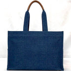 Celine Tote Large Cabas Blue — view 3
