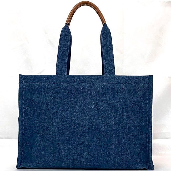 Celine Tote Large Cabas Blue — view 3