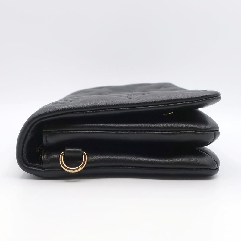 Louis Vuitton Pochette Cousin Shoulder Bag Monogram Black — view 3