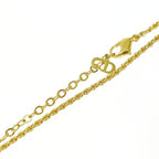 Christian Dior GP Rhinestone Ribbon Heart Necklace Gold Black — view 7