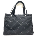 Chanel Former Travel Line Tote Bag 5 th Unit Nylon Black — view 2