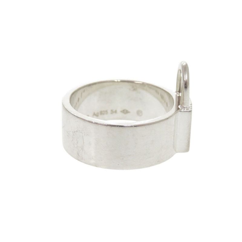 Hermes Alpha Kelly Silver 925 54 Ring 0950 — view 4