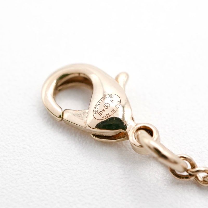 Chanel Choker Gold Coco Mark Pearl Rhinestone Heart Star — view 7